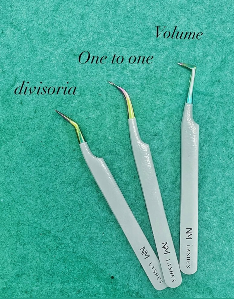 Pinze NM Lashes Volume, One-to-one e divisoria